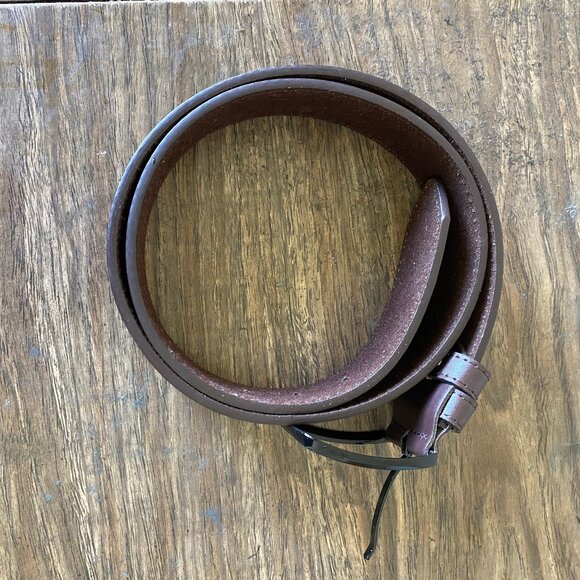 Johnnies Jeans Bonded Leather Belt 36-38 x 1.5", Brown for Men , Like NEW - Picture 6 of 6